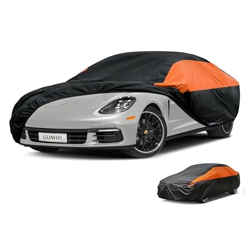 Porsche Car Cover Custom Fit Porsche Panamera Waterproof All Weather for Automobiles, Lightweight Full Exterior Cover Outdoor Sun UV Rain Dust Snow Wind Protection. 14 Porsche 14 Porsche Pan