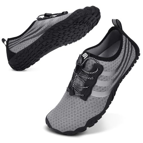 �E�H�[�^�[�V���[�Y ���f�B�[�X �����Y ���� �x�A�t�b�g�V���[�Y �ʋC�� �A�N�A�\�b�N�X ���j �r�[�` �� �v�[�� �� �n�C�L���O �T�[�t�B�� �J���b�N, C03 - �O���[, 7 Women/6 Men