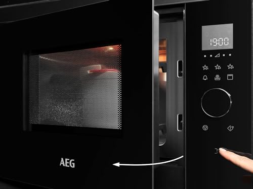 Aeg Mbe2657dem Acier Inoxydable Micro onde Combiné Intégré 26 - vue 4