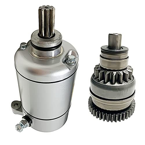 Starter Motor And Drive Bendix Compatible With Atv Utv Polaris Sportsman 335 325 500 400 425 450 500 1995-2014 Big Boss Atp Ranger Magnum Trail Blazer Trail Boss 57-2688 3084981 #TOP7