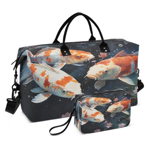 Sac de sport de natation poissons dorés idéal pour vos séances de piscine et voyage