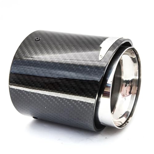 Silencieux carbone MINI Cooper JCW embout d'échappement noir à clips de fixation
