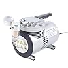 Oil-Free Vacuum Pump 220V 1/4 HP Die-Cast Aluminum Compact Vacuum Pump with 14.3 CFM Flow & 50dB Low Noise Quiet Bench Top Unit for Food Packaging, Laboratories & Medical Applications #1