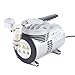 DELOPVIO Oilless Diaphragm Vacuum Pump, Oil Free Vacuum Suction Pump 20-23L/min Industrial, Lab Oil Free Mute, Quiet High Vacuum Piston Compressor, for Food Packaging Handicrafts