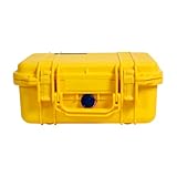 Peli 1400 - Maleta con Aislante de Espuma, Amarillo