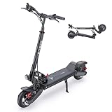 ENGWE Y400 750W Electric Scooter for Adult Up to 23Mph & 24Nm, 499WH Folding Kick Scooters Reach 25Miles Range, 10' Tire E-Scooter with C-Shaped & Rear Suspension for Commuter/Off Road