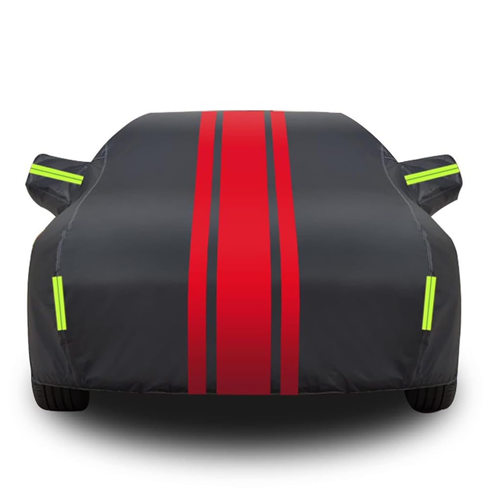 Car Covers for Renault 19 1995 1996 1997 1998 1999 2000 2001 2002 2003,All Weather Waterproof Windproof Scratch Resistant UV-Proof Protector Car Accessories,Red