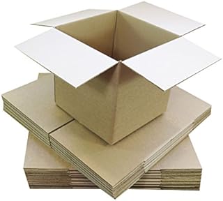 Triplast 127 x 127 x 127mm Small Single Wall 5x5x5" Shipping Mailing Postal Gift Cube Cardboard Boxes (Pack of 25)