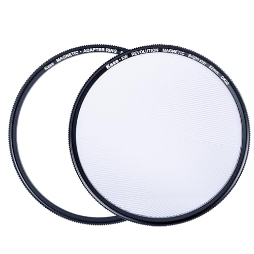 Kase Revolution Magnetic Star Focus Focusing Tool/Filter inc Adapter Ring (Bahtinov Mask) (82mm)