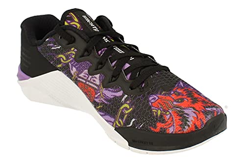 Nike Unisex-Erwachsene Metcon 5 Gymnastikschuh, Black/Bright Cactus-Purple Nebula-White