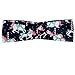 Produktbild ABAKUHAUS Baby Halstuch Bandana Kopftuch, Karussell-Pferde Spielsachen Merry Go Round Joyful Circus Freizeitpark, Elastisch und Angenehme alltags accessories, Indigo Blassblau Rosa