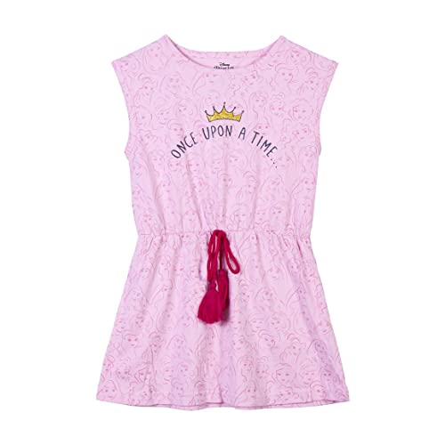 CERDÁ LIFE'S LITTLE MOMENTS Niño de The Mandalorian | Pijama 2 Piezas Vestidos de Niña de Princesas Fabricado en algodón 100% | Licencia Oficial Disney, Rosa, 8 años para Niñas
