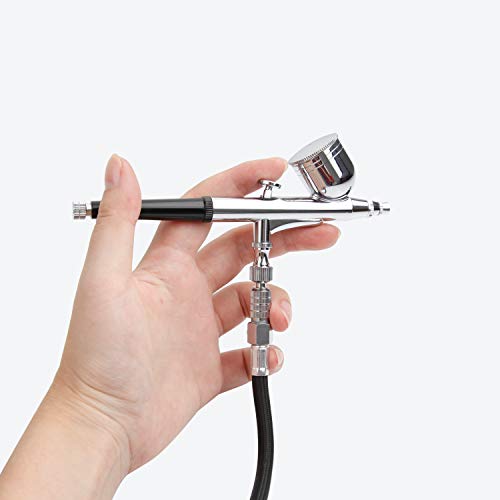 Fengda Airbrush-slang 3 meter BD-30 met standaard 1/8 maat armaturen aan beide uiteinden met Quick Disconnector (snelkoppeling) aan de ene kant - Afbeelding 6