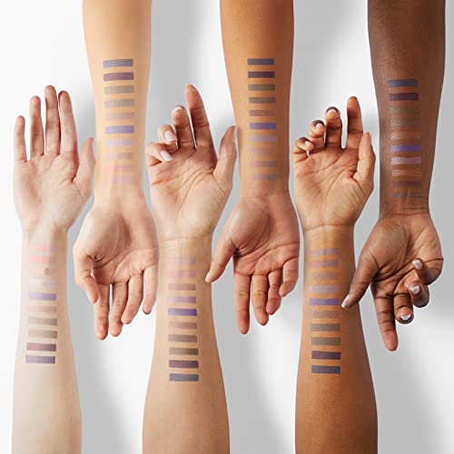 Luxaza 10Pcs Eyeshadow Stick,Shimmer And Neutral Purple,Brown Metallic Cream Eyeshadow Pencil Crayon With Smudge-Proof & Waterproof,Eye Brightener Stick #TOP3