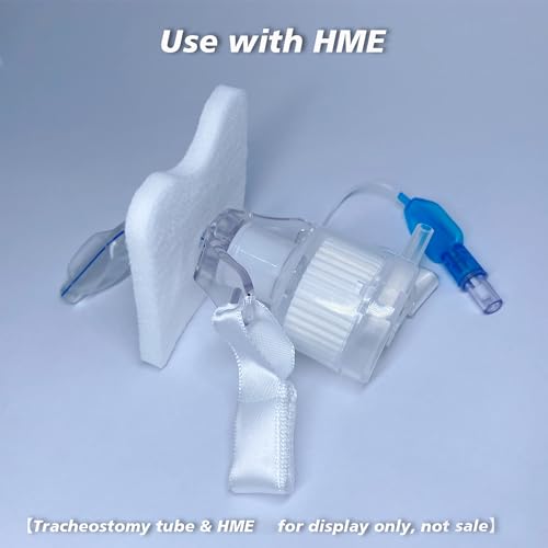 tracheostomy dressing pad thicken sponges trach stoma care  sterile pack of 6