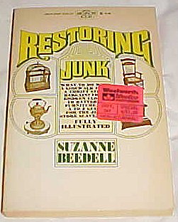 Paperback Restoring Junk By Suzanne Beedell Paperback 1970 (What to Do with a Sidewalk Find. A Thrift Store Bargain Book