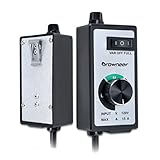 Growneer Variable Fan Speed Controller 1500W for Inline Fans Motor Speed Adjuster w/Power Cord