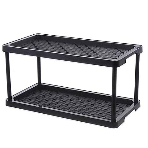 2-Tier Boot and Shoe Organizer, 100% polypropylene, Perfect to organize shoes and other