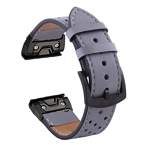 Bracelet en cuir Garmin Fenix 5X Plus pour sublimer votre style au quotidien