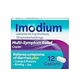 Imodium Multi-Symptom Relief Caplet Box, 12-Count Caplets