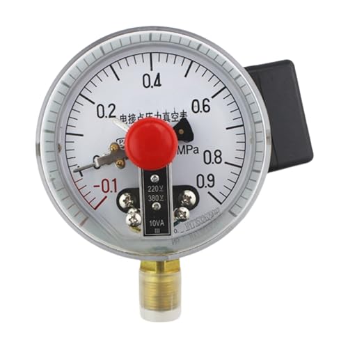 Manomètre à pression de contact électrique 100mm 0.1-0 MPa pour contrôle