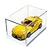 Produktbild Acryl-Display-Box, kompatibel mit LEGO 76901 Modell, Displaybox, staubdichte Box, Aufbewahrungsbox (kein Bausteinmodell) (weißer Sockel)
