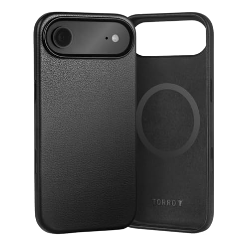 Coque en cuir iPhone 2025 TORRO étui de protection haut de gamme MagSafe