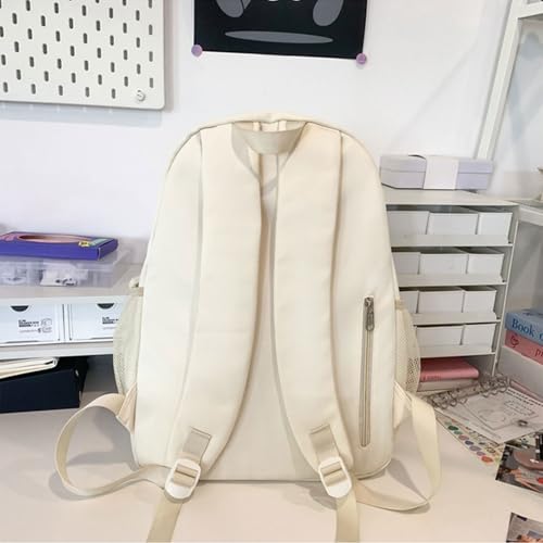 Mochila universitaria de compartimentos espaciosos y frontales transparentes de gran capacidad 2