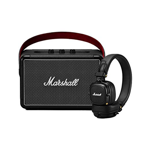 Preisvergleich Produktbild Marshall Kilburn II BLK + Major III BT BLK Bundle