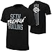 WWE Seth Rollins Seth 'Freakin' Rollins T-Shirt Black Medium