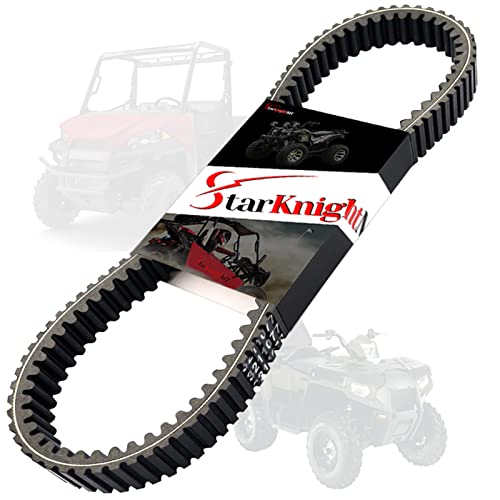 StarknightMT Heavy-Duty Drive Belt 3211077 20G4022 CVT Carbon Belt Compatible with Polaris Sportsman 400 500 Ranger 500 Scrambler Magnum Xplorer 4x4 ATV UTV Replacement for 3211072 3211048