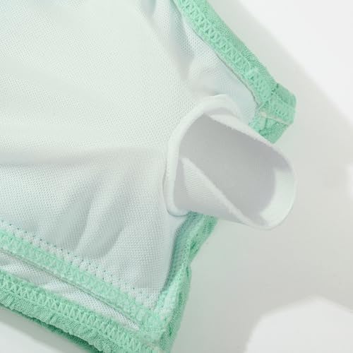 Image of Girls Swimsuit Solid Bathing Suit 2 Piece Twist Cross Adjustable Straps Soft Lining Bikini for Teen Girls with Chest Pad
