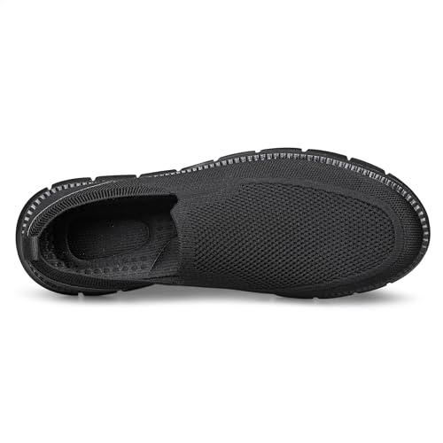 AFB Men's Slip-on Walking Shoes Casual Loafers Mesh Lightweight Breathable Fashion Running Sneakers3