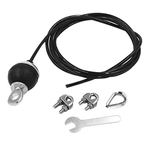 Jorzer Accesorios de Cable de polea de Acero Juego de Gimnasio Pesado Ajustable Home Home Home Fitness Machine Accesorios de 300 cm de Longitud Cover
