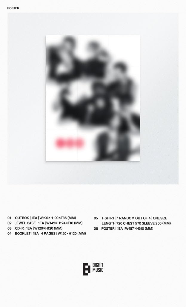 Générique B-TS Arirang (T-Shirt CD Box Set)