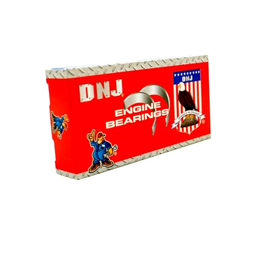 DNJ MB632.10 Oversize Main Bearings Set for 1995-2022 Infiniti, Nissan 350Z, Altima, FX35 2.5L-3.5L V6 24V DOHC 2496cc