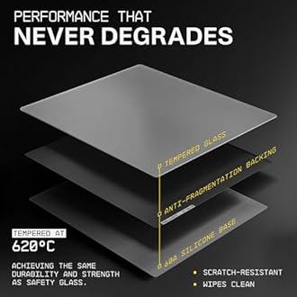 Wallhack 4.0 Glass Gaming MousePad - Professional Esport Mouse Mat with Specialty Surface for Top Speed and Control, Large Tempered Glasspad with Full Silicone Base - (SkyPAD Black,XL 16.92" x 19.29")