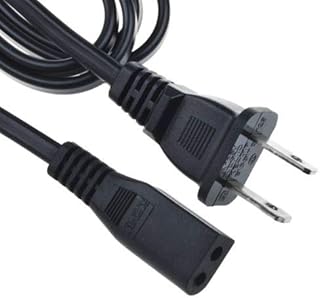 Power Cord for KENIC KE-01P E155176 7A 125V 2 Prong Polarized Square Round Plug