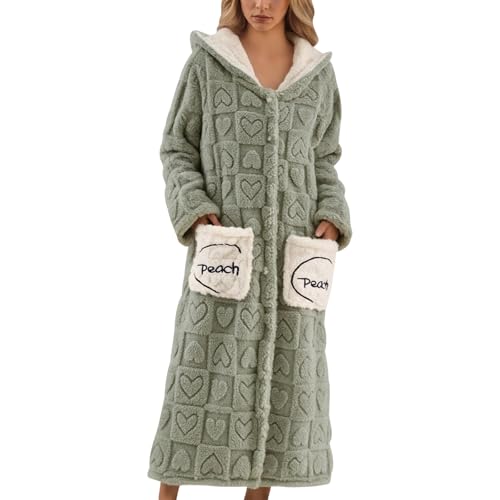 Chemise de nuit polaire femme contre le froid nocturne et les frissons