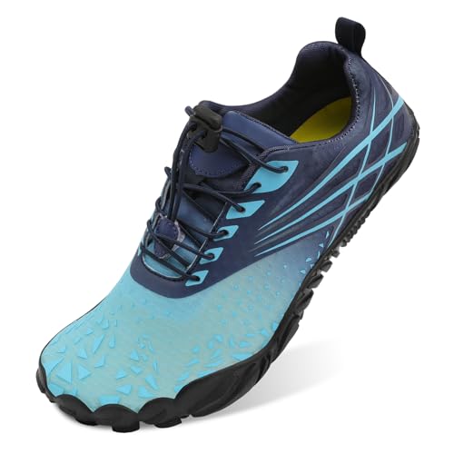 Scurtain Unisex Water Shoes, Blue, Size 5.5 Women/4 Men