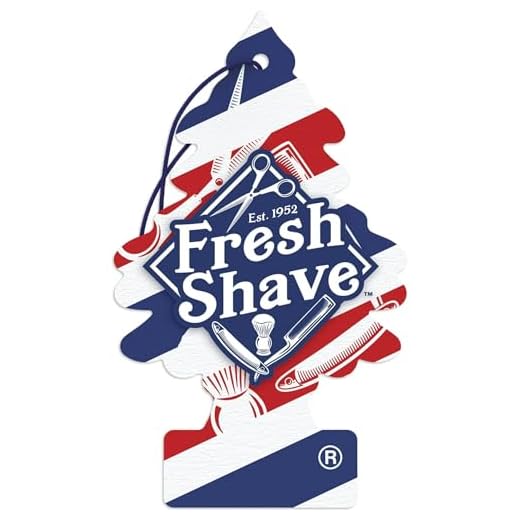 Little Trees Car Air Freshener 6-Pack (Fresh Shave)