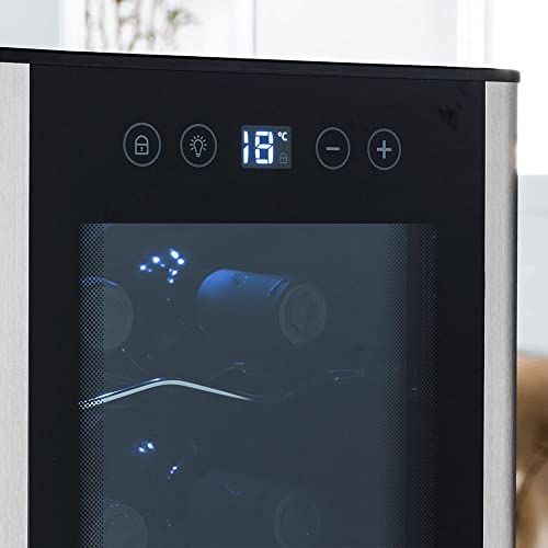 Adega Climatizada, ACS12, 12 Garrafas, Preto, 110v, Electrolux