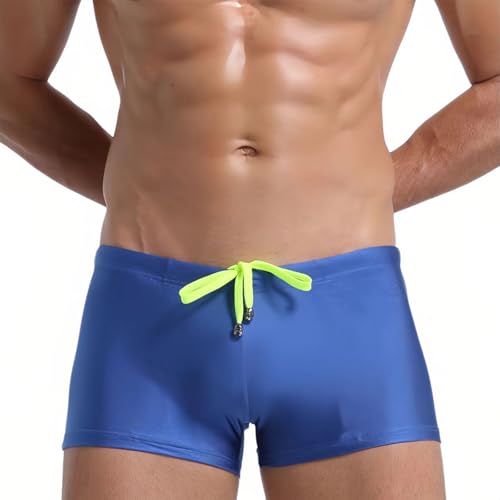 KAREN SPACE Mens Swim Trunks Quick Dry Breathable with Drawstring Swimwear Multiple Color Options