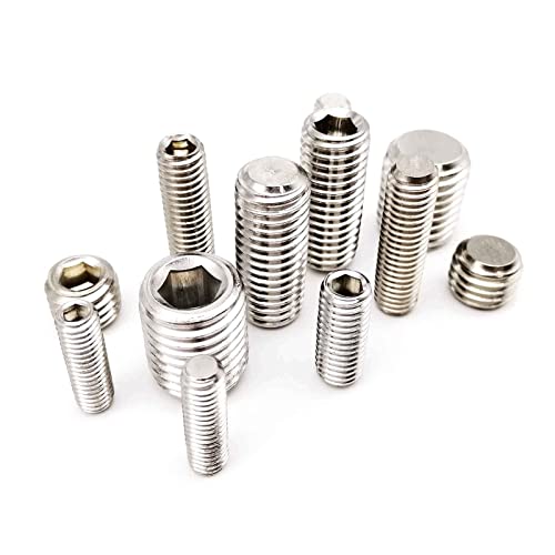 M1.6 M2 M2.5 M3 M4 M5 M6 M8 M10 M16 DIN913 304 �X�e�����X�X�`�[�� �A�����w�b�h �Z�p�\�P�b�g �t���b�g�|�C���g �G���h �O���u �{���g �Z�b�g �l�W(2mm�AM5 10��)