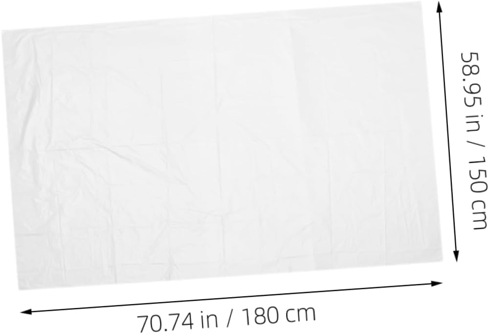 PRETYZOOM 10pcs Large Plastic Balloon Storage Bag Organizer for Decorations Reusable Water-resistant Pouches