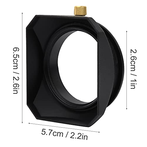 Tbest TBESTAUQWGHX1PO-02 40.5Mm Square Lens Hood,Square Lens Hood Shade Accessory For Mirrorless Cameras Digital Video Camera Lens Filter 58Mm Lens Hood thumb #4