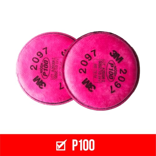Filtro de partículas 3M P100, ideal para proyectos con vapores orgánicos 3