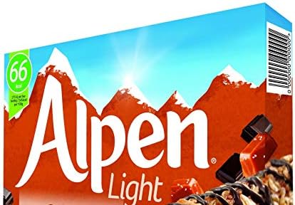 Alpen Light Cereal Bars, Salted Caramel, 5 x 19g