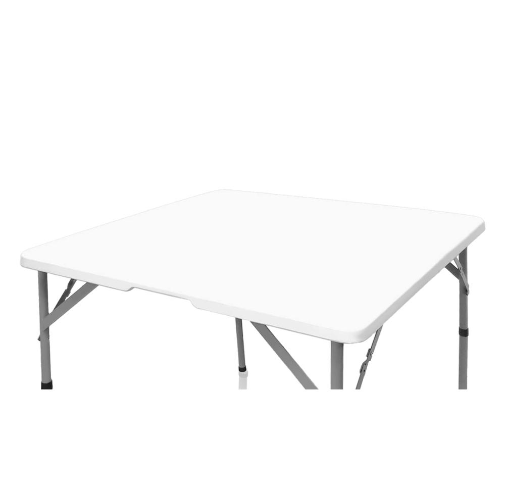 Amazon.com: HYMnature 34“ Folding Card Table Square Fold in Half