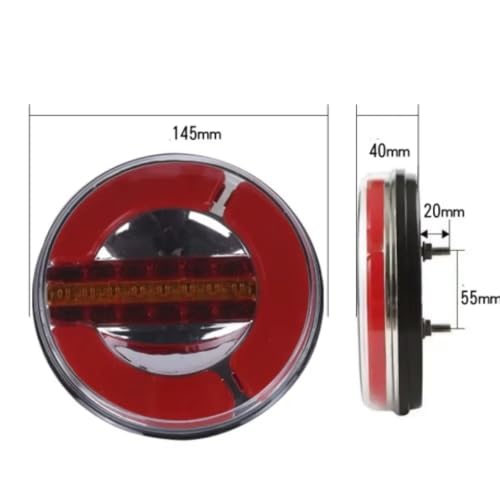 Feu de signalisation dynamique LED avec indicateur de freinage fluide - 4